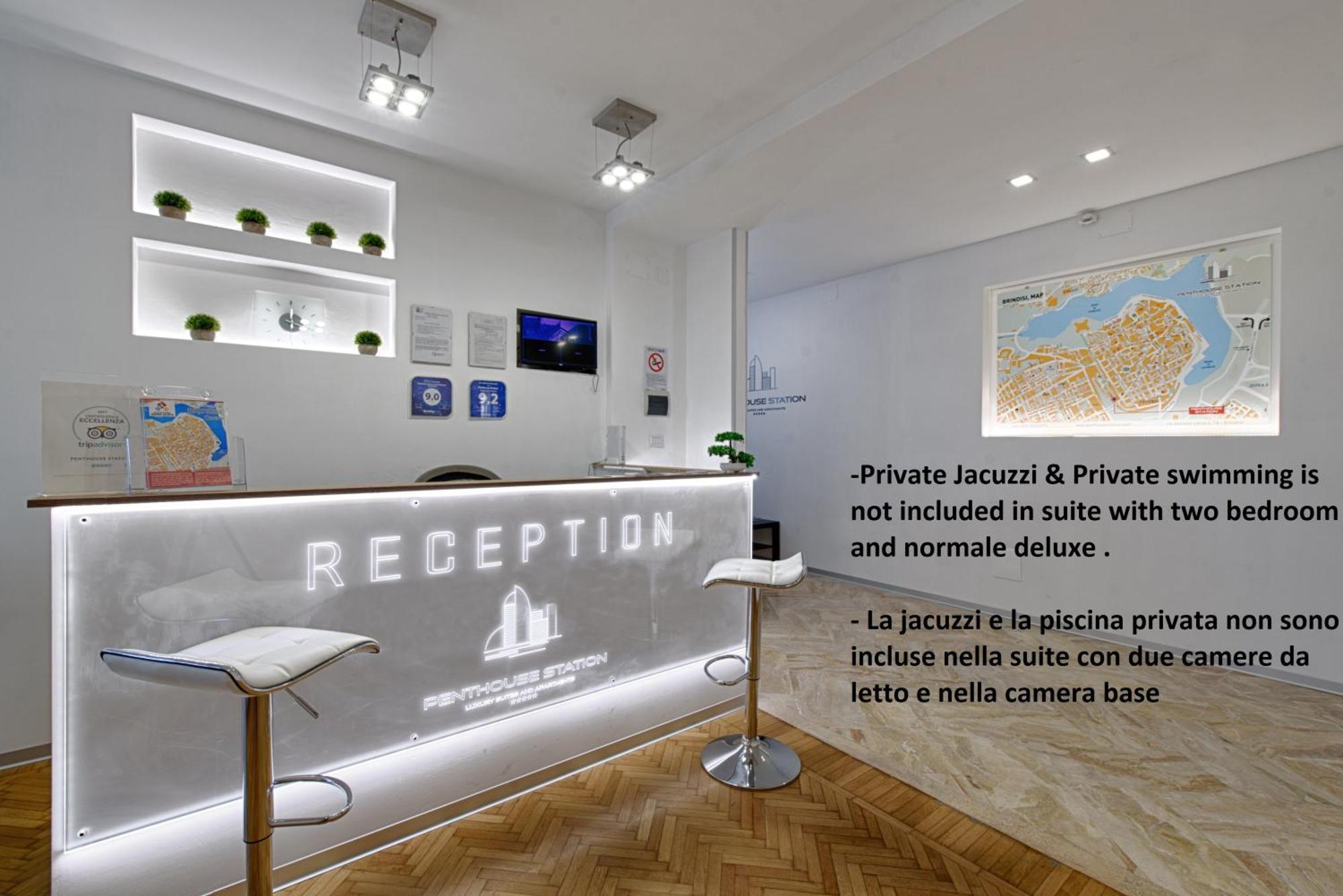 Penthouse Station Luxury Apts Le Dimore Brindisi Buitenkant foto